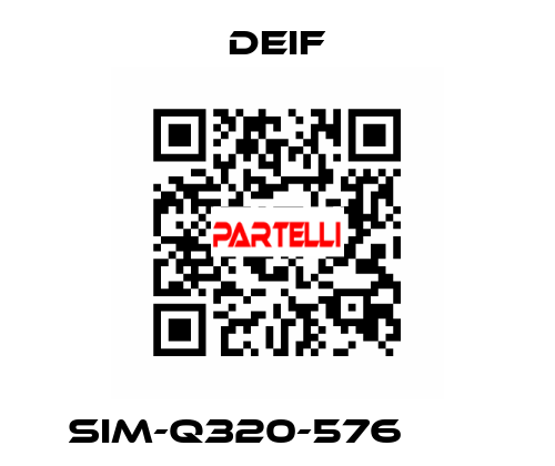 SIM-Q320-576В АС Deif
