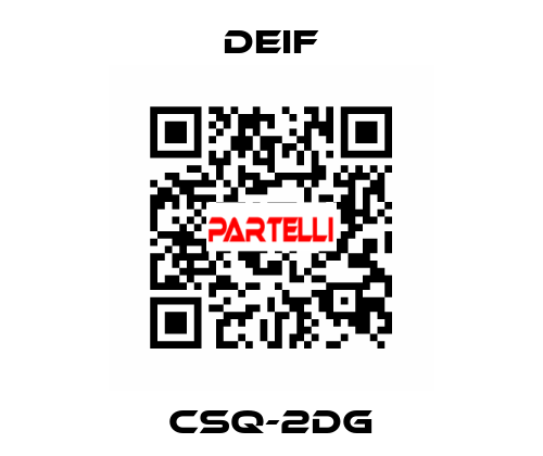 CSQ-2DG Deif