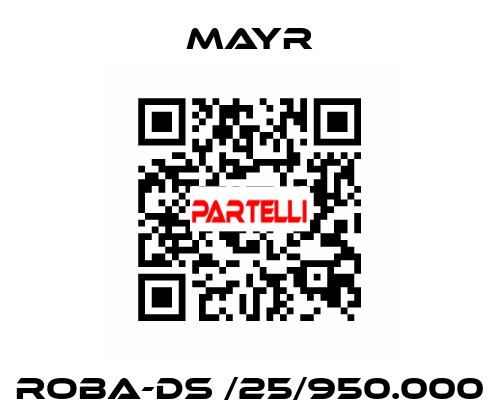 Roba-DS /25/950.000 Mayr