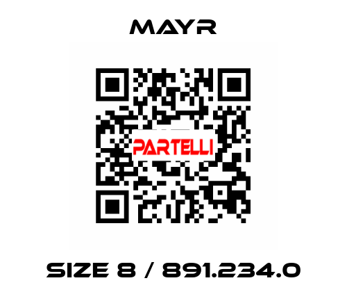 Size 8 / 891.234.0 Mayr