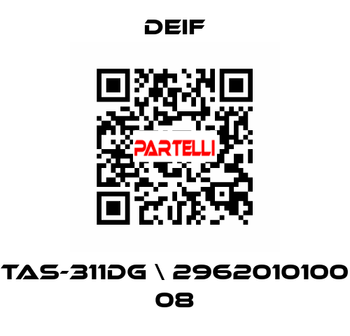 TAS-311DG \ 2962010100 08 Deif