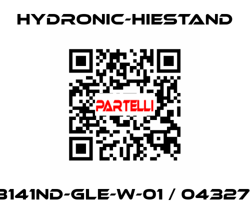 8141ND-GLE-W-01 / 043271 HYDRONIC-HIESTAND