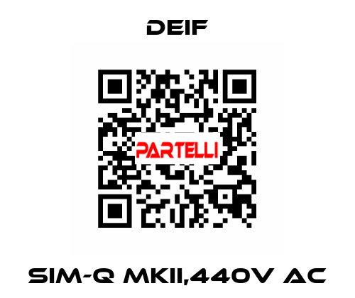 SIM-Q MKII,440V AC Deif