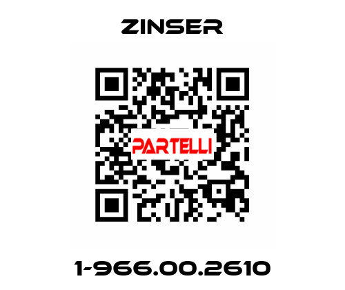 1-966.00.2610 Zinser