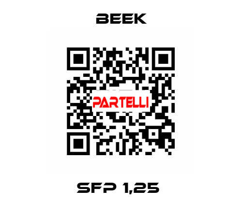 SFP 1,25  Beek