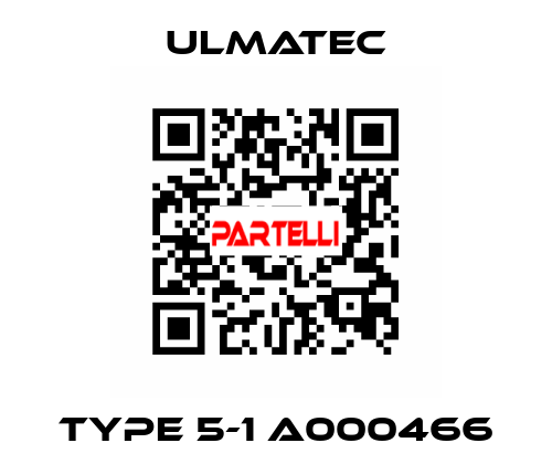 TYPE 5-1 A000466 ULMATEC