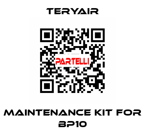 Maintenance Kit for BP10 TERYAIR