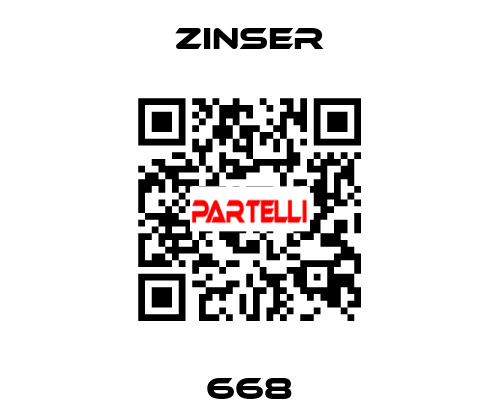 668 Zinser