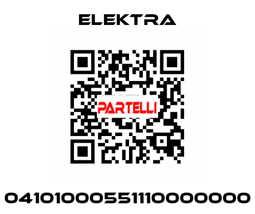 04101000551110000000 ELEKTRA