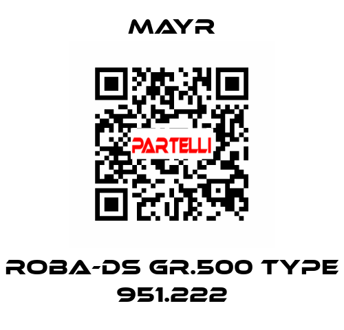 ROBA-DS Gr.500 Type 951.222 Mayr