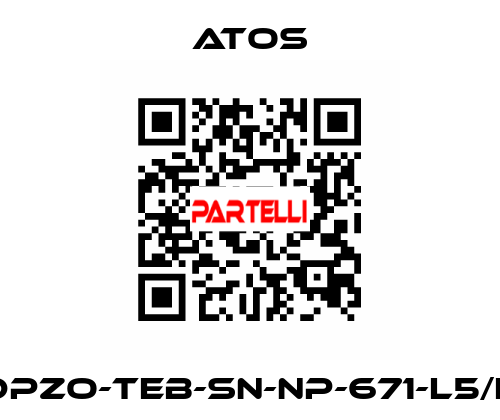 DPZO-TEB-SN-NP-671-L5/E Atos