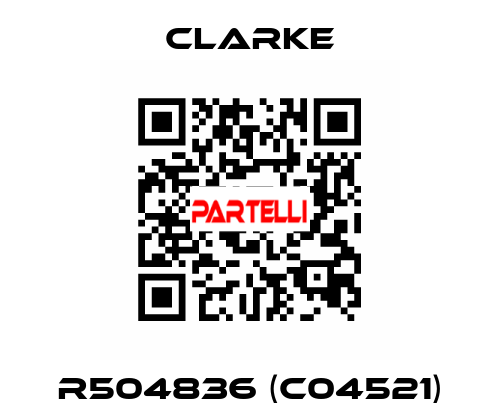  R504836 (C04521) Clarke