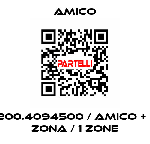 200.4094500 / AMICO + 1 ZONA / 1 ZONE AMICO