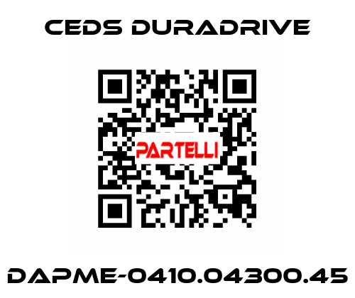 DAPME-0410.04300.45 Ceds Duradrive