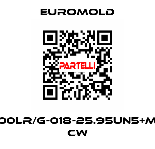 (M400LR/G-018-25.95UN5+MWS) CW EUROMOLD