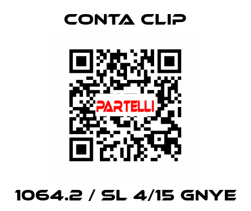 1064.2 / SL 4/15 GNYE Conta Clip