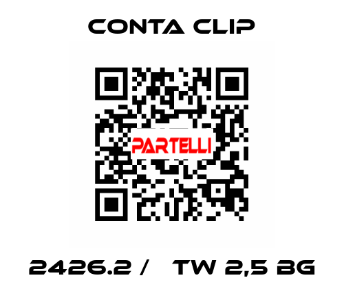 2426.2 /   TW 2,5 BG Conta Clip
