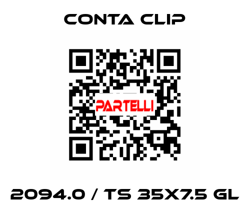 2094.0 / TS 35x7.5 GL Conta Clip