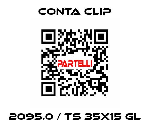 2095.0 / TS 35x15 GL Conta Clip