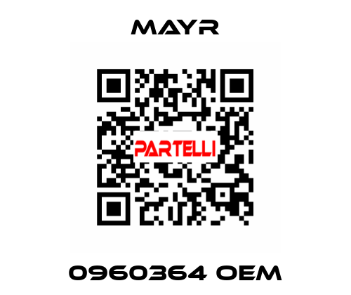 0960364 OEM Mayr