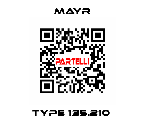 TYPE 135.210  Mayr