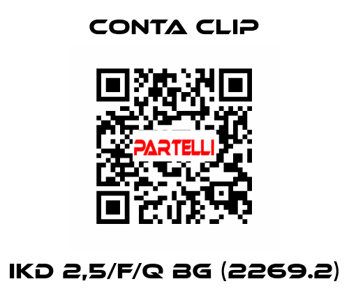 IKD 2,5/F/Q BG (2269.2) Conta Clip