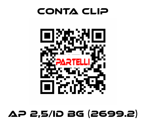 AP 2,5/ID BG (2699.2) Conta Clip