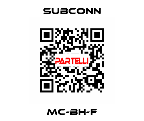 MC-BH-F SubConn