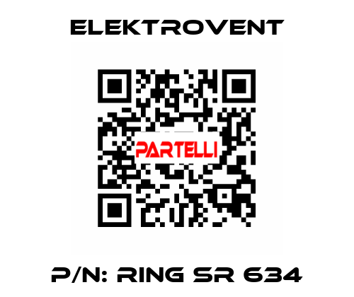 P/N: RING SR 634 ELEKTROVENT