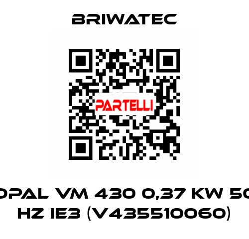 OPAL VM 430 0,37 kW 50 Hz IE3 (V435510060) Briwatec