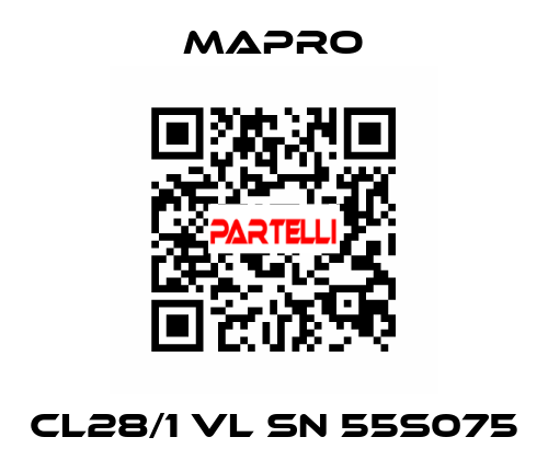 CL28/1 VL SN 55S075 Mapro