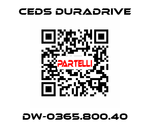 DW-0365.800.40 Ceds Duradrive