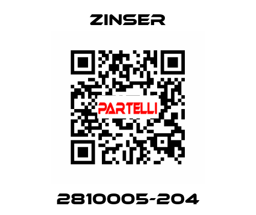 2810005-204 Zinser