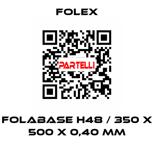 Folabase H48 / 350 x 500 x 0,40 mm Folex