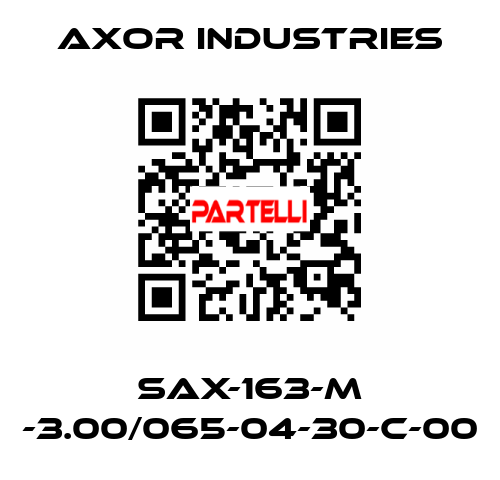 SAX-163-M -3.00/065-04-30-C-00 Axor Industries