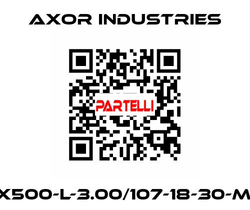 SAX500-L-3.00/107-18-30-M-00 Axor Industries