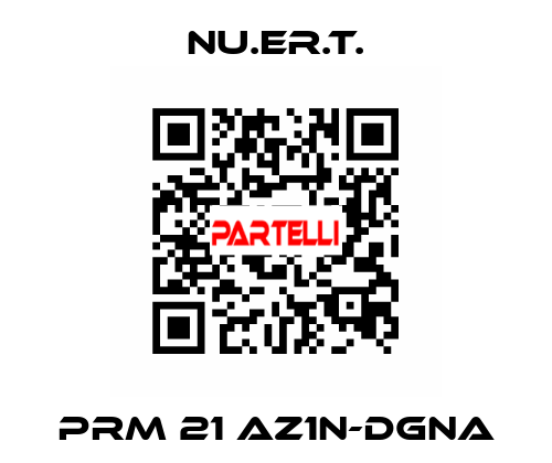 PRM 21 AZ1N-DGNA NU.ER.T.