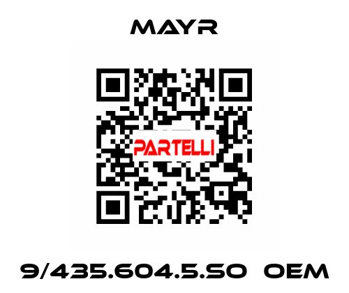 9/435.604.5.SO  OEM Mayr