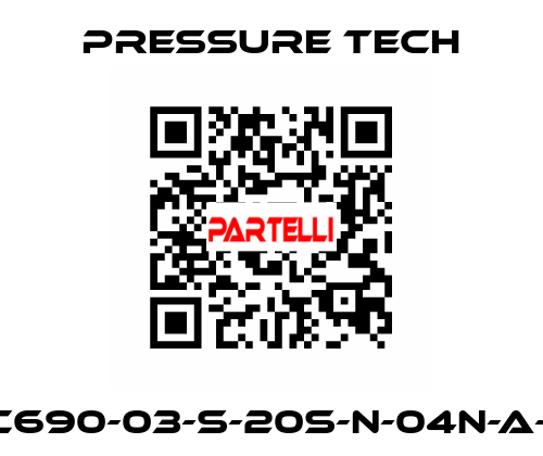 LGC690-03-S-20S-N-04N-A-SV Pressure Tech