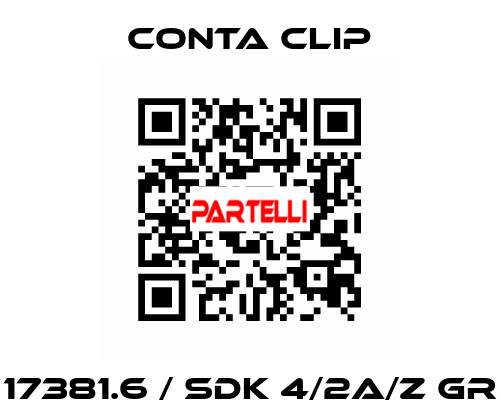 17381.6 / SDK 4/2A/Z GR Conta Clip