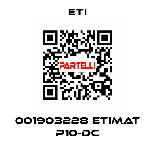 001903228 ETIMAT P10-DC Eti