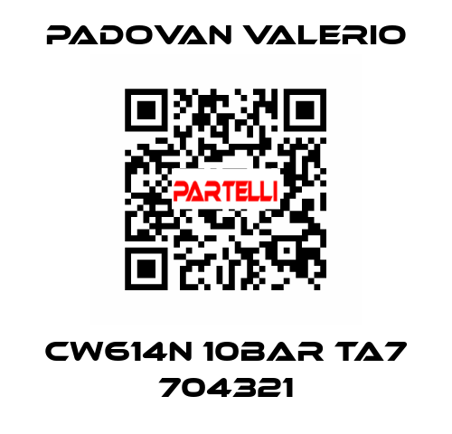 CW614N 10BAR TA7 704321 PADOVAN VALERIO