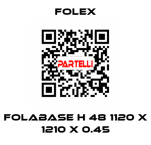 Folabase H 48 1120 x 1210 x 0.45 Folex