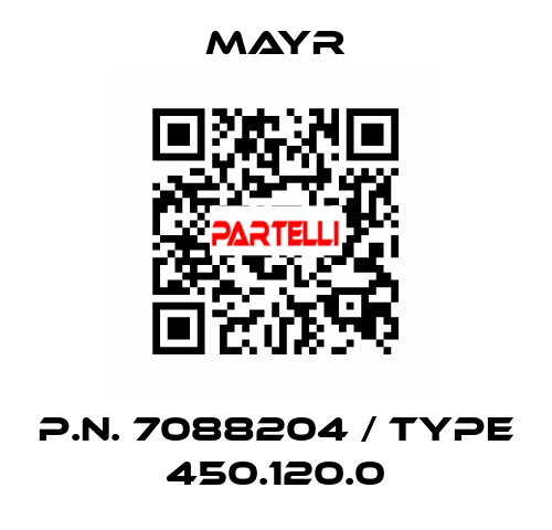 p.n. 7088204 / type 450.120.0 Mayr