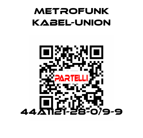 44A1121-28-0/9-9 METROFUNK KABEL-UNION