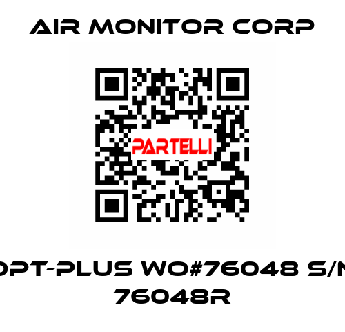 DPT-plus WO#76048 S/N 76048R AIR MONITOR CORP