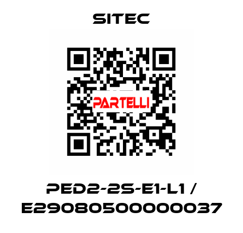 PED2-2S-E1-L1 / E29080500000037 SITEC