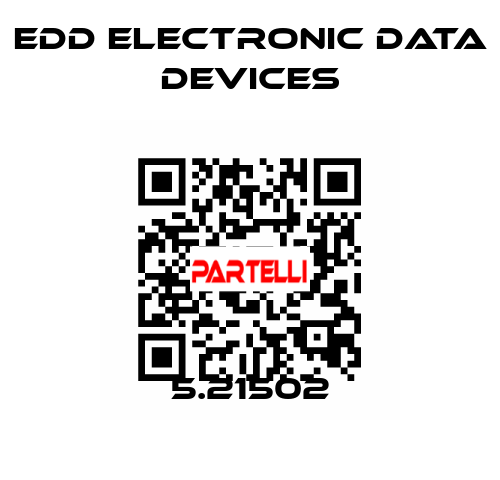 5.21502 EDD Electronic Data Devices
