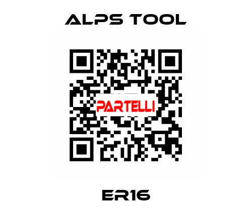 ER16 ALPS TOOL