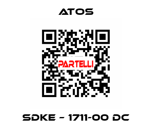 SDKE – 1711-00 DC Atos